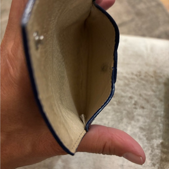 Tiffany & Co. Dark blue patent leather card holder - Picture 6 of 8